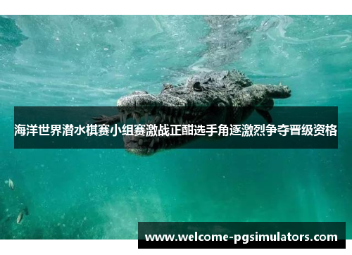 海洋世界潜水棋赛小组赛激战正酣选手角逐激烈争夺晋级资格